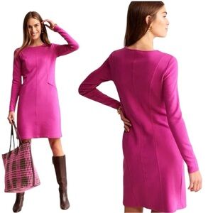 BODEN Women's Magenta Ellen Ottoman Dress Size 10R‎